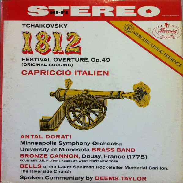 1812 Festival Overture, Op. 49 / Capriccio Italien