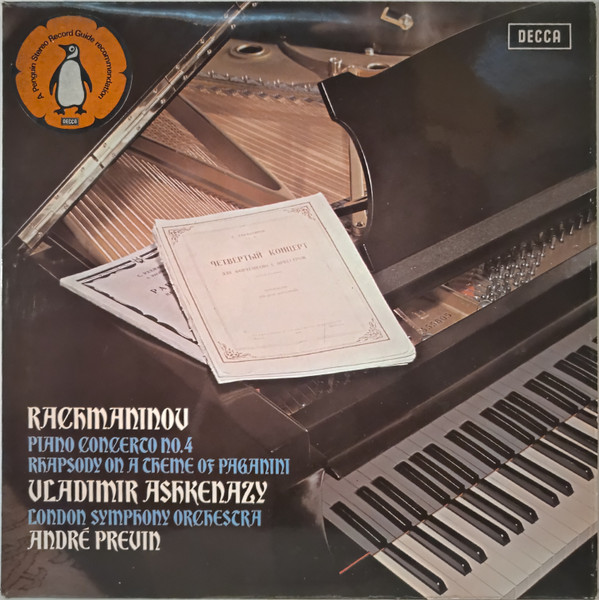 Piano Concerto No. 4 &bull; Rhapsody On A Theme Of Paganini