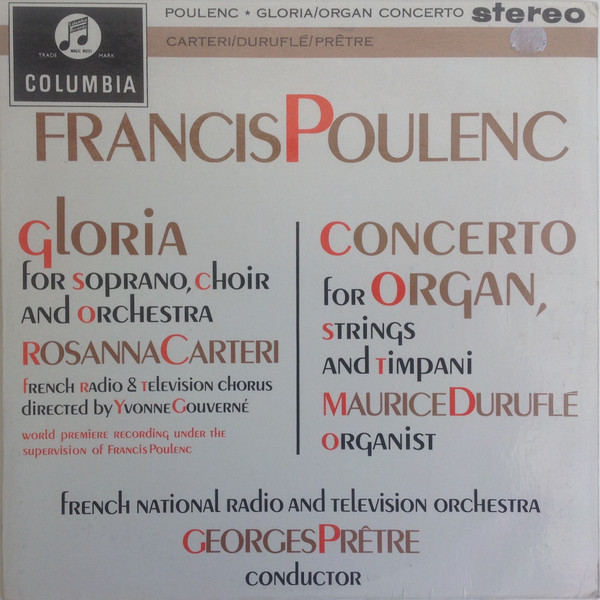 Gloria / Concerto For Organ