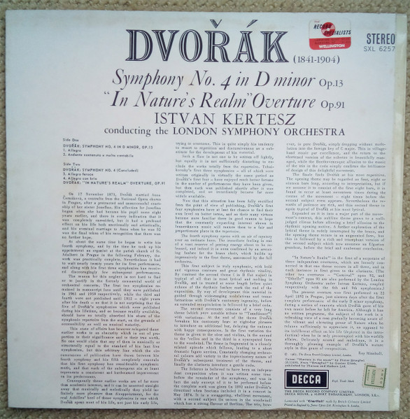 Symphony No. 4 In D Minor / "In Nature's Realm"
