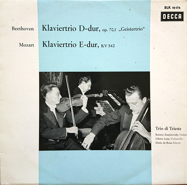 Klaviertrio Nr. 5 In D-dur, Op. 70,1 "Geistertrio" / Klaviertrio Nr. 4 E-dur, KV 542