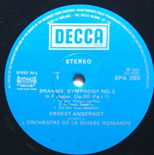 Symphony No. 3 / Variations On A Theme Of Haydn