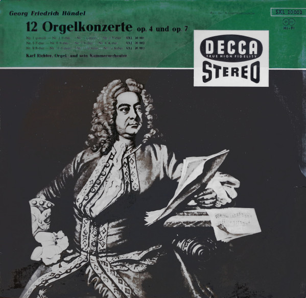 12 Orgelkonzerte Op.4 Und Op. 7 (Nr. 5 F-dur &ndash; Nr. 6 B-dur &ndash; Nr. 7 B-dur &ndash; Nr. 8 A-dur)