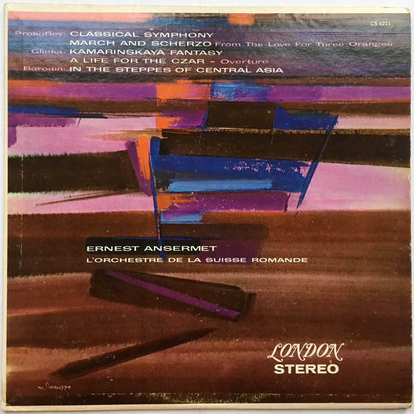 Classical Symphony / March And Scherzo From The Love For Three Oranges / Kamarinskaya Fantasy / A Life For The Czar - Overture / In The Steppes Of Central Asia