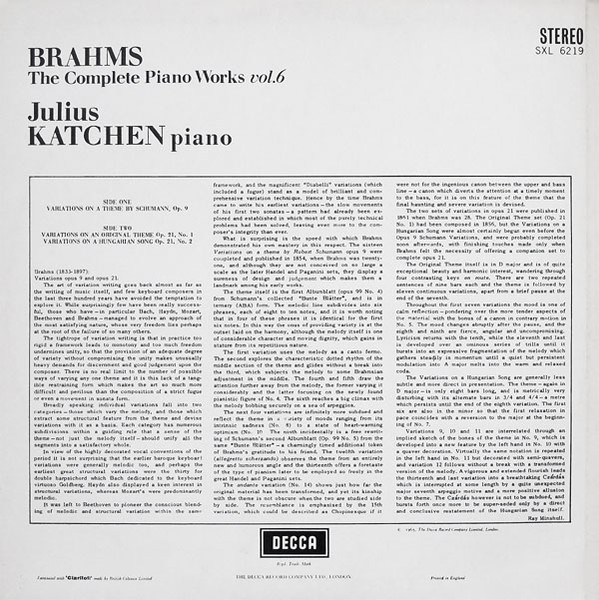 The Complete Piano Works Vol. 6