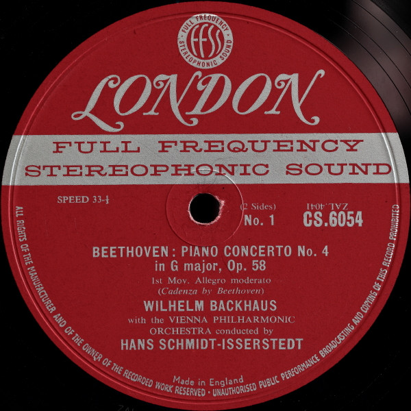 Piano Concerto No. 4 In G Major Op. 58