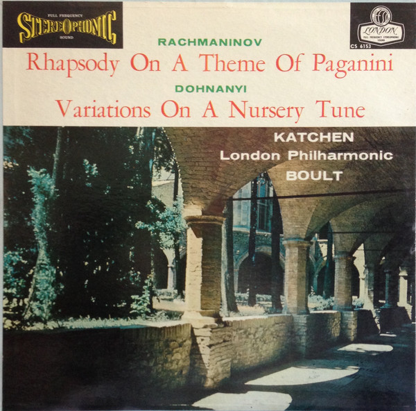 Rhapsody On A Theme Of Paganini / Variations On A Nursery Tune