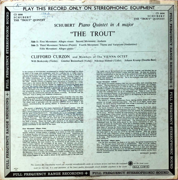 The "Trout" Quintet