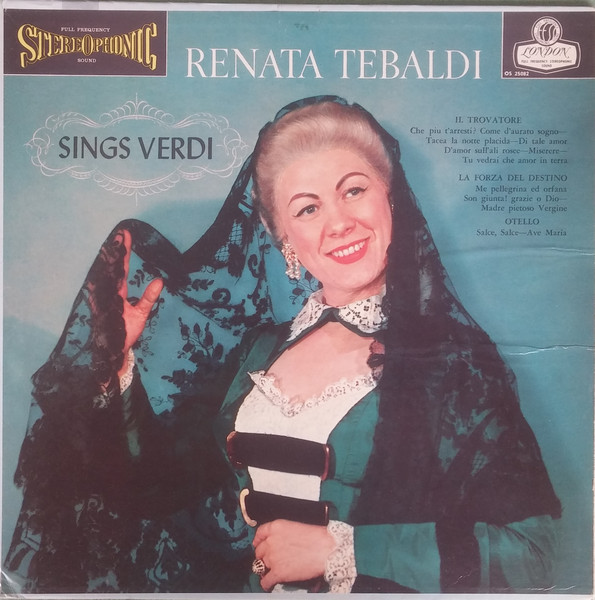 Renata Tebaldi Sings Verdi