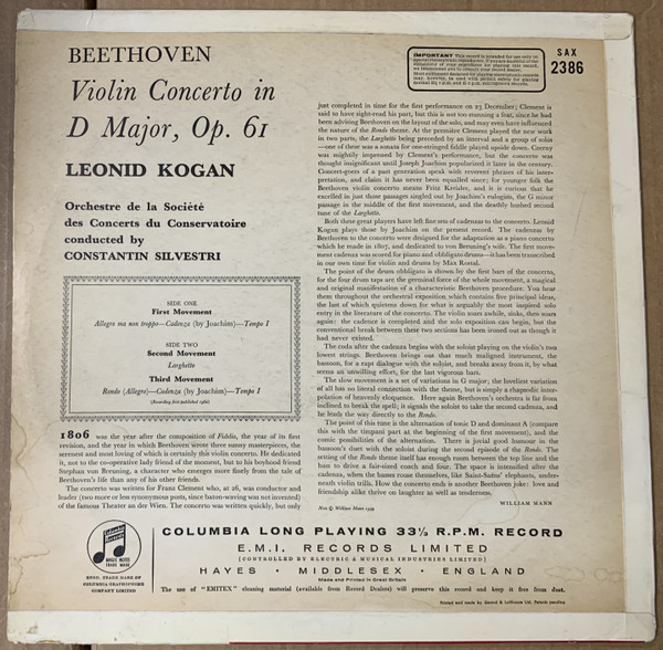 Violin Concerto