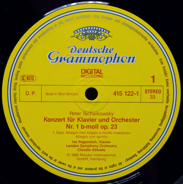 Klavierkonzert No. 1