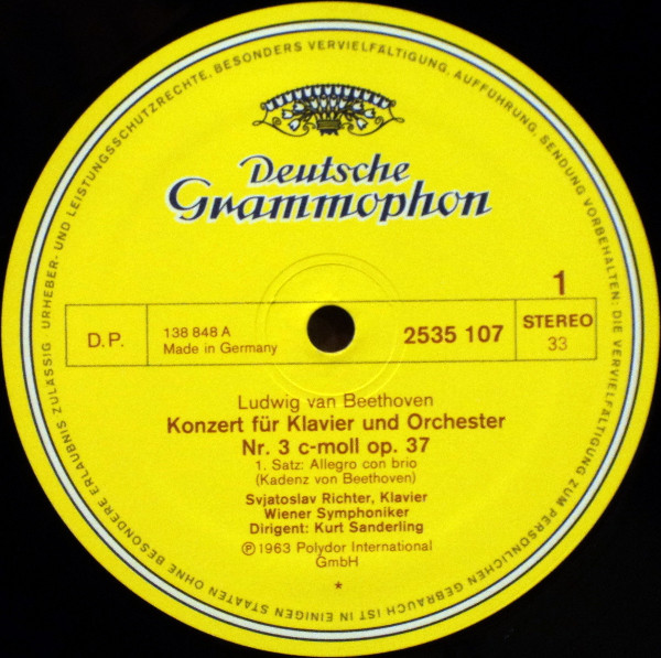 3. Klavierkonzert / Rondo F&uuml;r Klavier Und Orchester