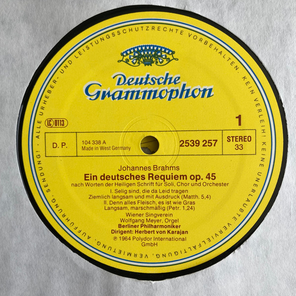 Ein Deutsches Requiem / Haydn-Variations