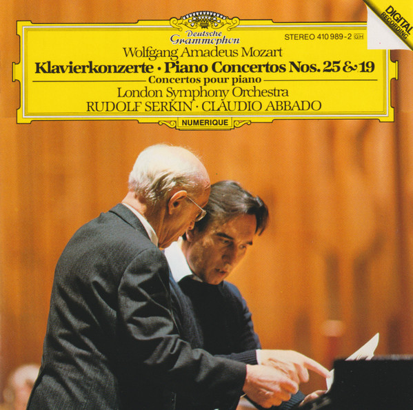 Klavierkonzerte = Piano Concertos Nos. 25 & 19
