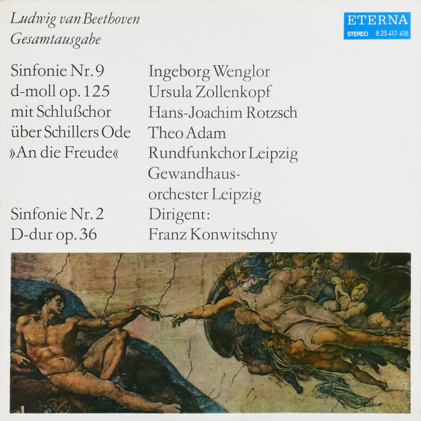 Sinfonie Nr. 9 D-moll Op. 125 Mit Schlu&szlig;chor &Uuml;ber Schillers Ode &raquo;An Die Freude&laquo; / Sinfonie Nr. 2 D-dur Op. 36