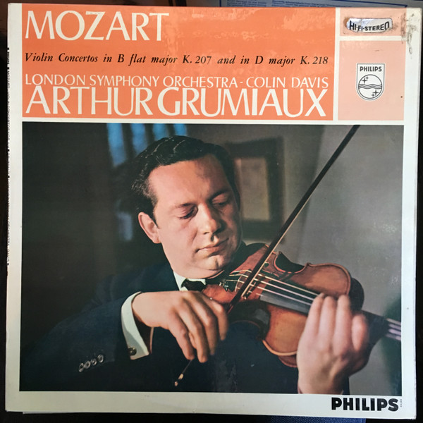 Violin Concertos In B Flat Major K. 207 And D Major K. 218