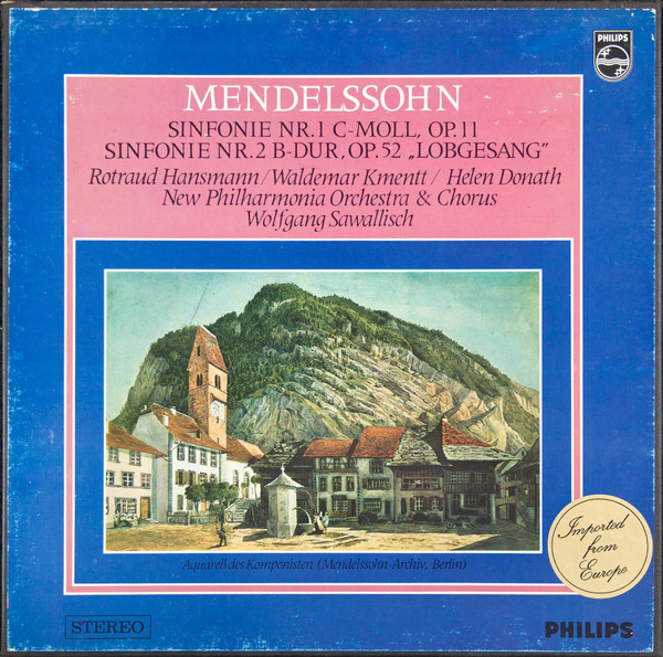 Sinfonie Nr. 1 C-Moll, Op. 11 / Sinfonie Nr. 2 B-Dur, Op. 52 &bdquo;Lobgesang&ldquo;