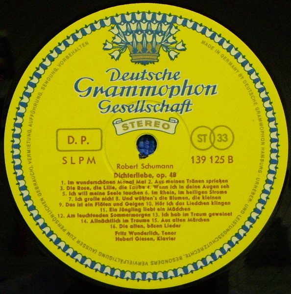 Lieder Von Beethoven, Schubert Und Schumann