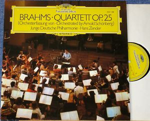 Quartett Op. 25 (Orchesterfassung von = Orchestrated by Arnold Sch&ouml;nberg)