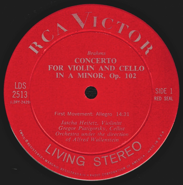 Concerto For Violin And Cello