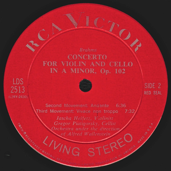 Concerto For Violin And Cello