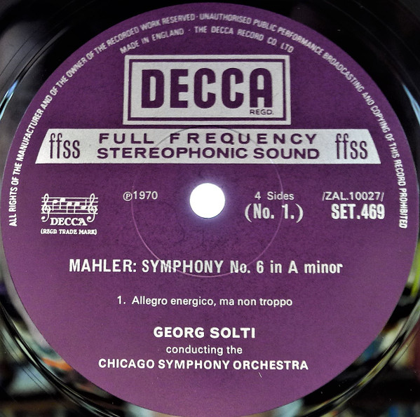 Symphony No. 6 In A Minor / Lieder Eines Fahrenden Gesellen