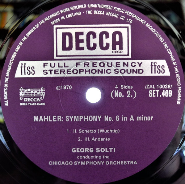 Symphony No. 6 In A Minor / Lieder Eines Fahrenden Gesellen