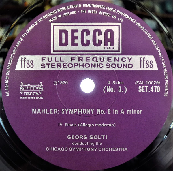 Symphony No. 6 In A Minor / Lieder Eines Fahrenden Gesellen