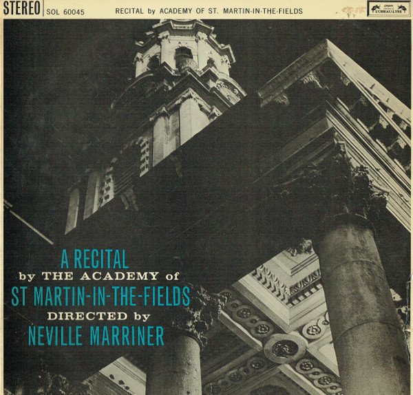 A Recital By The Academy Of St. Martin-In-The-Fields