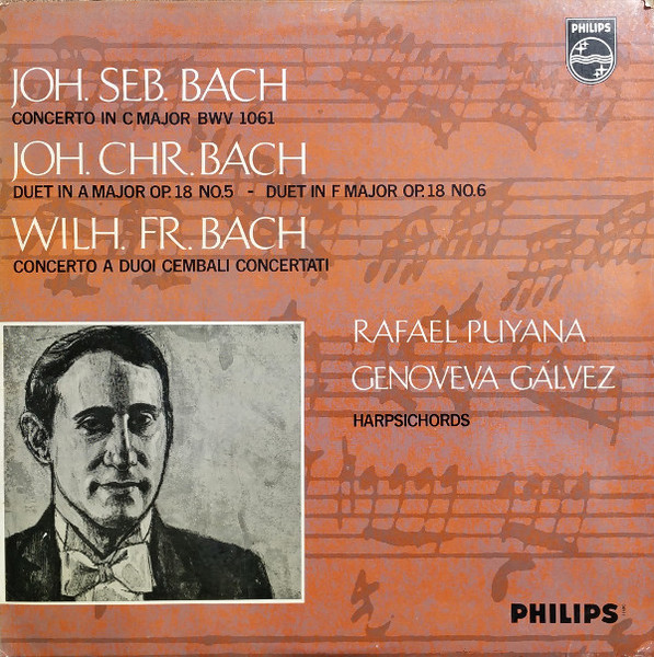 Harpsichord Works For Two Performers By The Bach Family