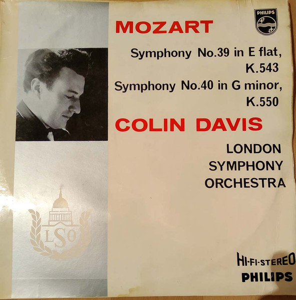 Symphony No. 39 In E Flat, K.543 / Symphony No. 40 In G Minor, K.550