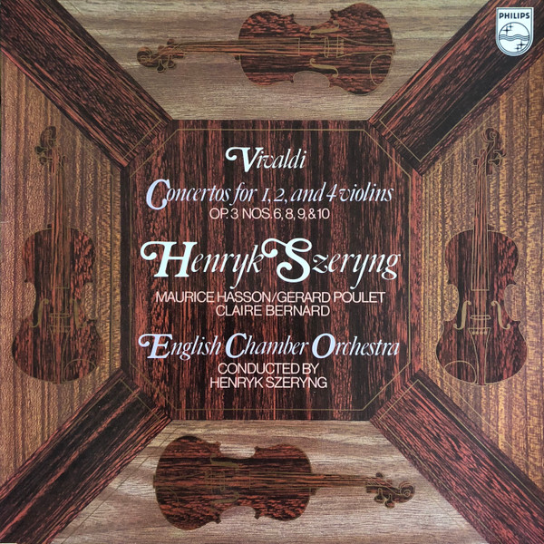 Concertos For 1, 2 And 4 Violins