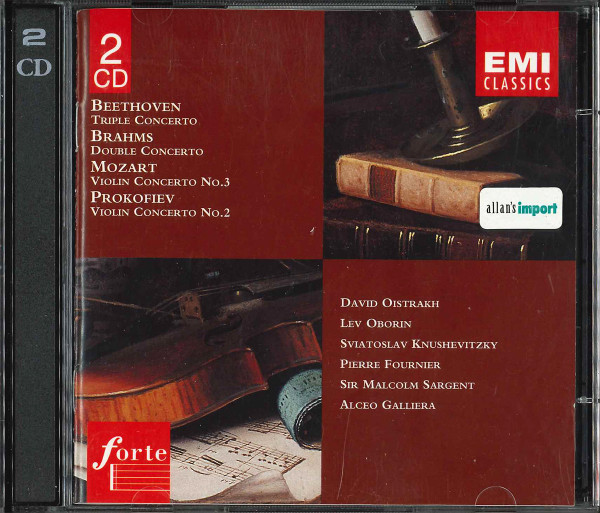 Triple Concerto / Double Concerto / Violin Concerto No. 3 / Violin Concerto No. 2