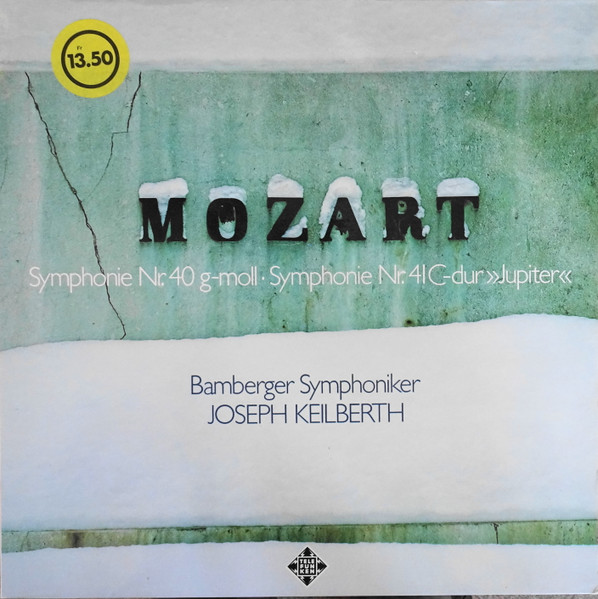 Symphonie Nr. 40 G-moll, Kv 550. Symphonie Nr. 41 C-dur "Jupiter"