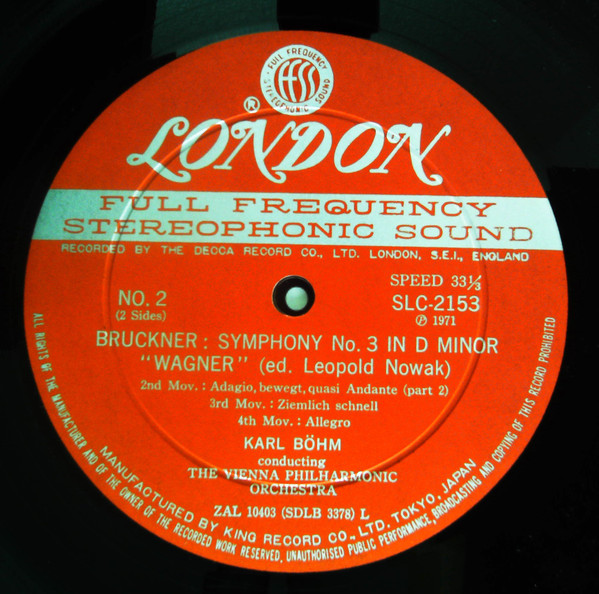 Symphony No.3 In D Minor "Wagner"