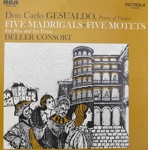 Five Madrigals / Five Motets For Five And Six Voices