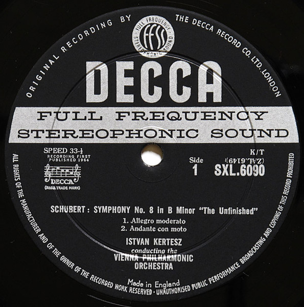 Symphony No. 8 In B Minor, The Unfinished / Overtures &bull;  Des Teufels Lustschloss, In The Italian Style In C, Fierrabras