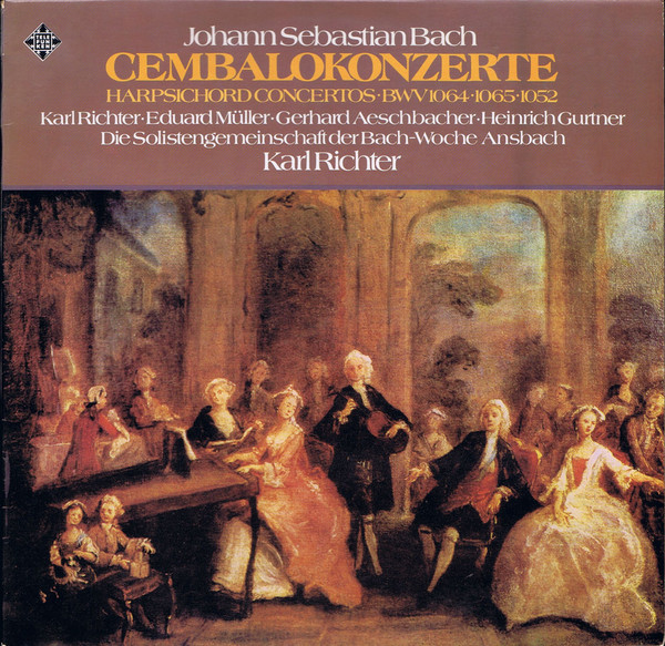 Cembalokonzerte / Harpsichord Concertos BWV 1064 &bull; 1065 &bull; 1052