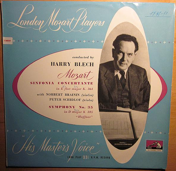 Symphony No. 35 In D Major "Haffner", K.385 / Sinfonia Concertante In E Flat, K.364