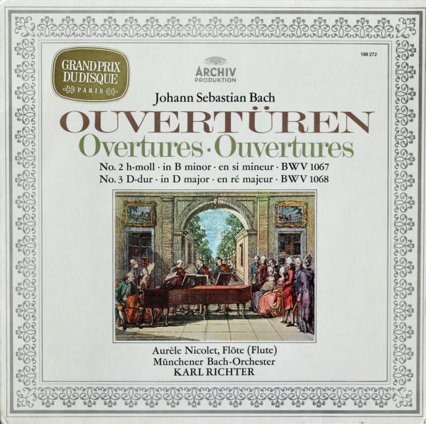 Ouvert&uuml;ren = Overtures = Ouvertures (No. 2 H-moll BWV 1067 / No. 3 D-dur BWV 1068)