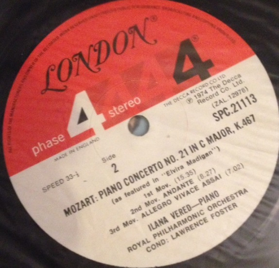 Yellow River Concerto / Mozart: Piano Concerto No. 21 In C Major K 467