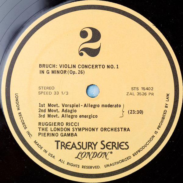 Violin Concerto, Op. 64 / Violin Concerto No. 1, Op. 26