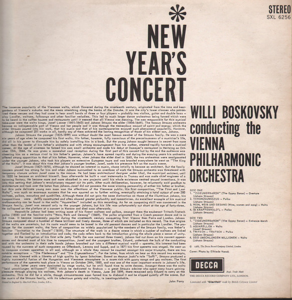 New Year&acute;s Concert