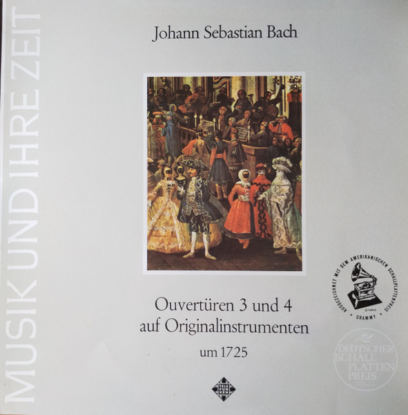 Ouvert&uuml;ren 3 Und 4 Auf Originalinstrumenten Um 1725