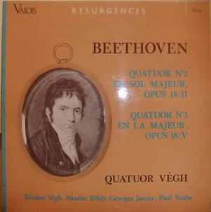 Beethoven String Quartet No. 2 In G Major, Op. 18, No. 2 / String Quartet No. 5 In A Major, Op. 18 No. 5