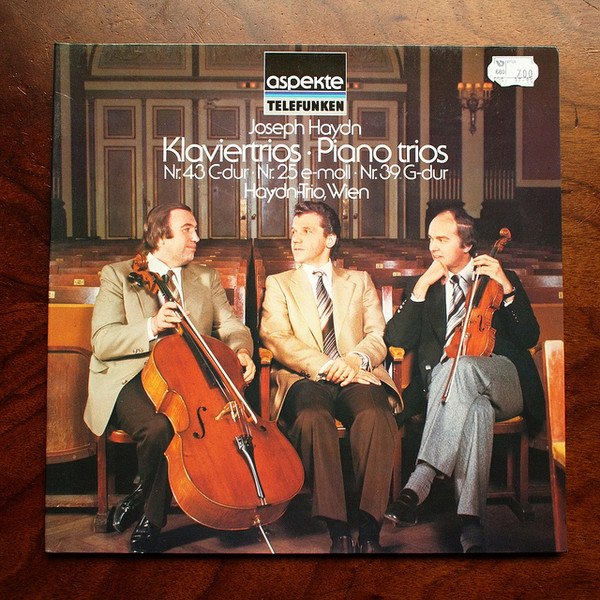 Klaviertrios - Piano Trios Nr. 43 C-dur - Nr. 25 E-moll - Nr. 39 G-dur