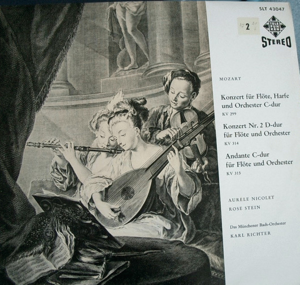 Konzert F&uuml;r Fl&ouml;te, Harfe Und Orchester C-dur / Konzert Nr. 2 D-dur F&uuml;r Fl&ouml;te Und Orchester / Andante F&uuml;r C-dur F&uuml;r Fl&ouml;te Und Orchester
