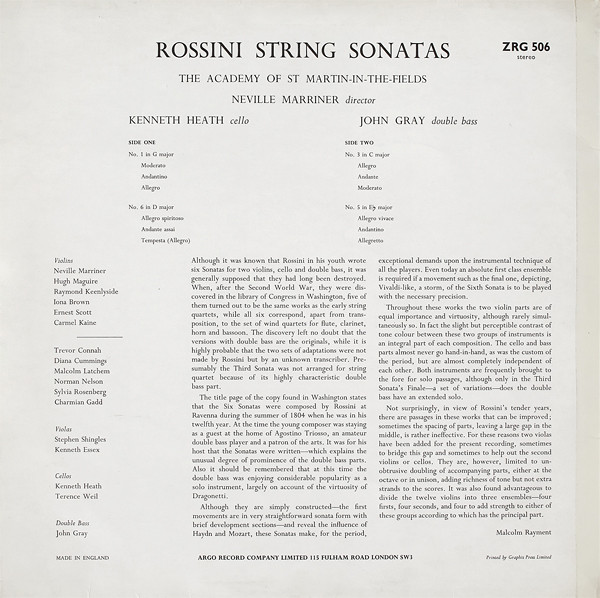String Sonatas