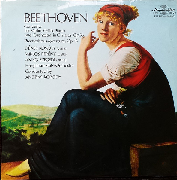 Concerto For Violin, Cello.Piano And Orchestra In C Major. Op.56 / Prometheus Overture Op. 43