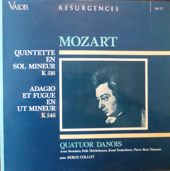 Quintette En Sol Mineur K 516 / Adagio Et Fugue En Ut Mineur K 546